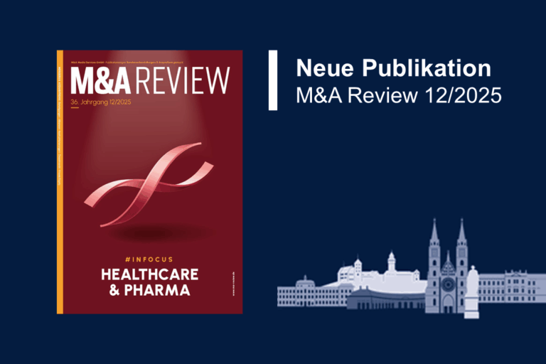 Wie unterscheidet sich Distressed M&A vor und nach einem Insolvenzantrag? – Neuer Beitrag im M&A Review