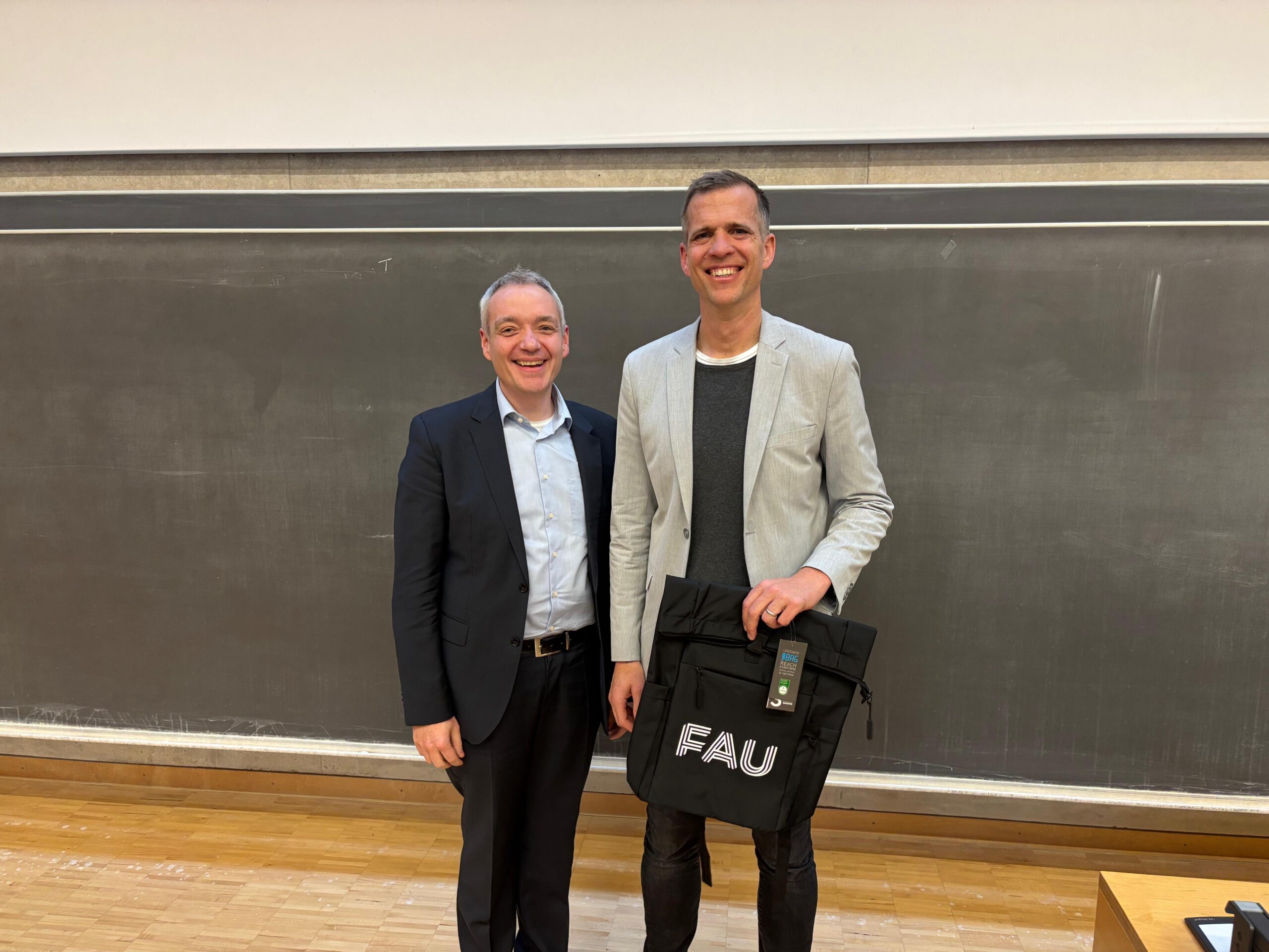 Prof. Dr. Friedrich Sommmer und Stephan Pierer von Esch