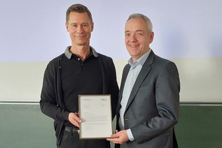 25-jähriges Jubiläum von Prof. Dr. Alexander Sasse an der FAU WiSo